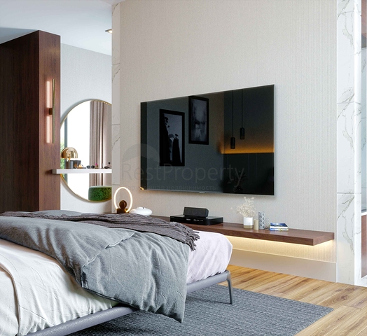 4+1-Villen im Stadtteil Doshemealty - Antalya 