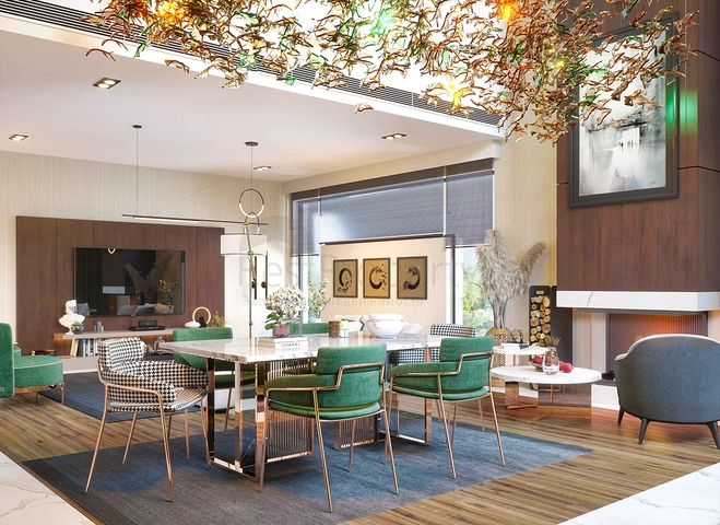 4+1-Villen im Stadtteil Doshemealty - Antalya 