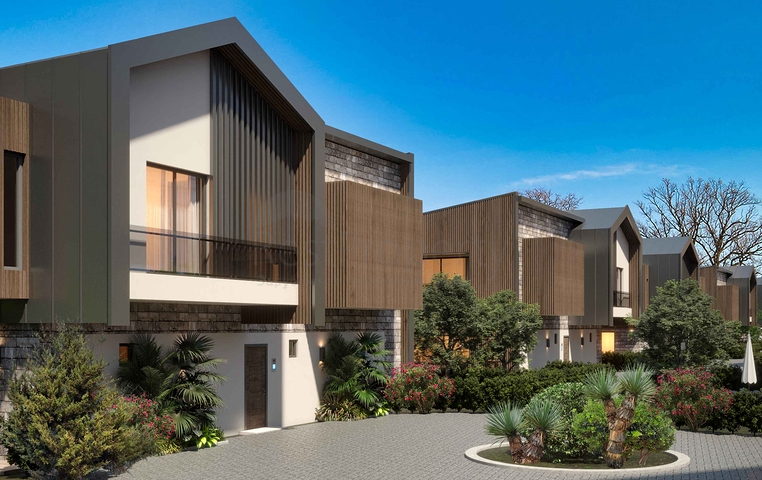 4+1-Villen im Stadtteil Doshemealty - Antalya 