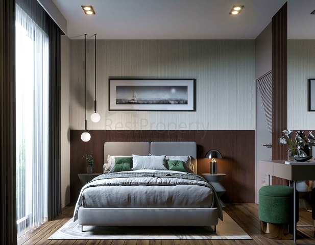 4+1-Villen im Stadtteil Doshemealty - Antalya 