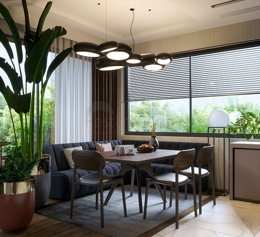 4+1-Villen im Stadtteil Doshemealty - Antalya 