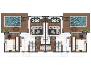 4+1-Villen im Stadtteil Doshemealty - Antalya 