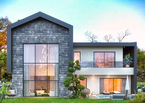 4+1-Villen im Stadtteil Doshemealty - Antalya 