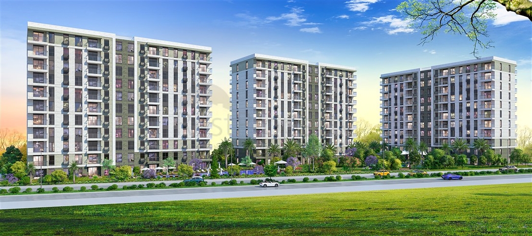 Apartments mit 2+1 und 3+1 Grundrissen im Stadtteil Kepez - Antalya 