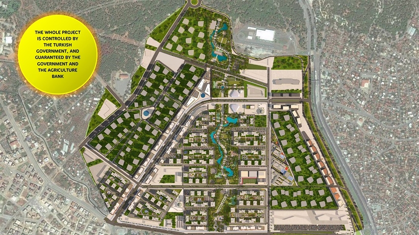 Apartments mit 2+1 und 3+1 Grundrissen im Stadtteil Kepez - Antalya 