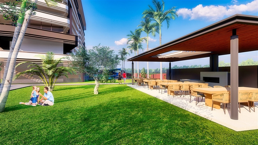 1+1 Wohnung in Altyntasch - Antalya 