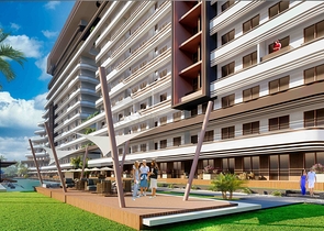 1+1 Wohnung in Altyntasch - Antalya 