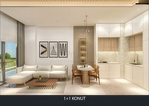 1+1 Wohnung in Altyntasch - Antalya 