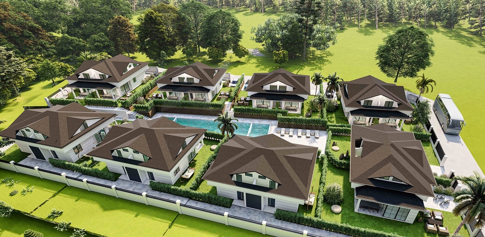 2+1- und 3+1-Villen in Kemer - Antalya  2+1- und 3+1-Villen in Kemer - Antalya