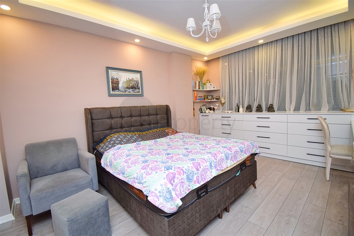 Wohnung mit 3+1 Grundriss in der Wohngegend von Genclik - Antalya 
