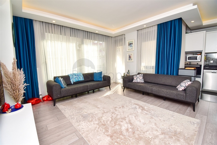 Wohnung mit 3+1 Grundriss in der Wohngegend von Genclik - Antalya 