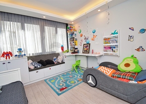 Wohnung mit 3+1 Grundriss in der Wohngegend von Genclik - Antalya 