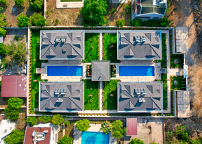 4+1-Villa im Wohnbezirk Aslanbujak - Antalya