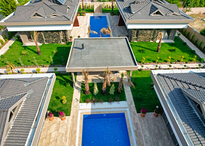 4+1-Villa im Wohnbezirk Aslanbujak - Antalya