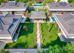 4+1-Villa im Wohnbezirk Aslanbujak - Antalya