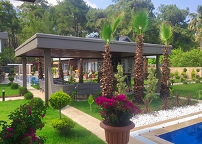4+1-Villa im Wohnbezirk Aslanbujak - Antalya