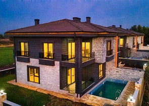 4+1-Villen im Stadtteil Doshemealty - Antalya 