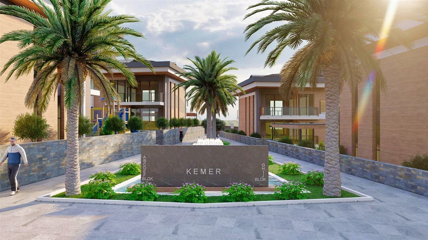 Apartment mit 2+1 Grundriss im Stadtteil Kemer - Antalya 