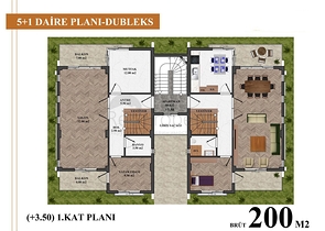 Apartment mit 2+1 Grundriss im Stadtteil Kemer - Antalya 