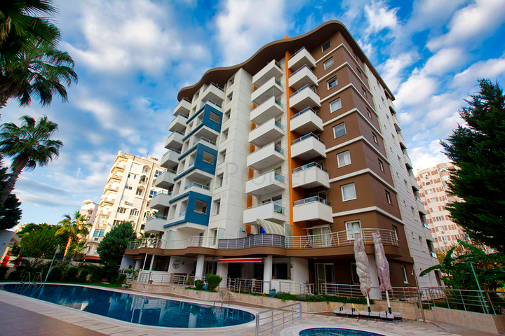 2+1-Apartments in der Wohngegend Güzeloba - Antalya 