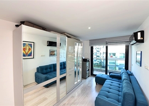 Wohnung 2+1 in einer Wohnanlage mit Hotelinfrastruktur.