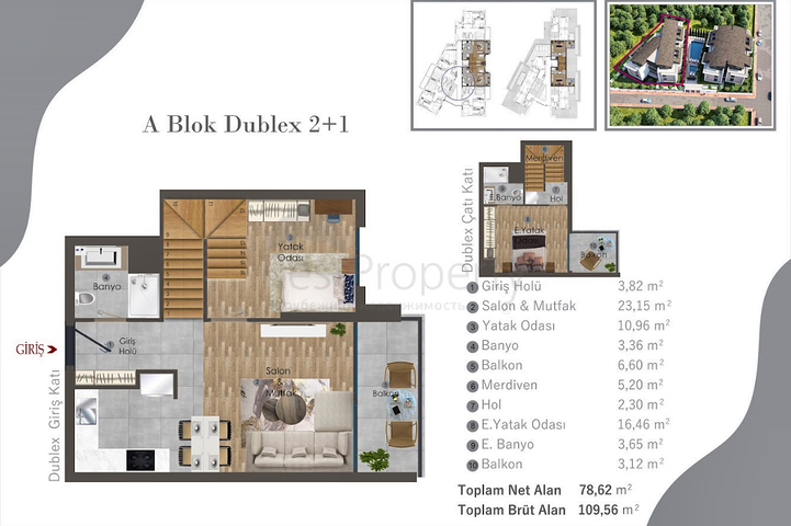 Investitionsprojekt in Altyntaş - Antalya