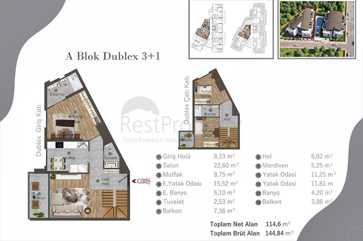 Investitionsprojekt in Altyntaş - Antalya