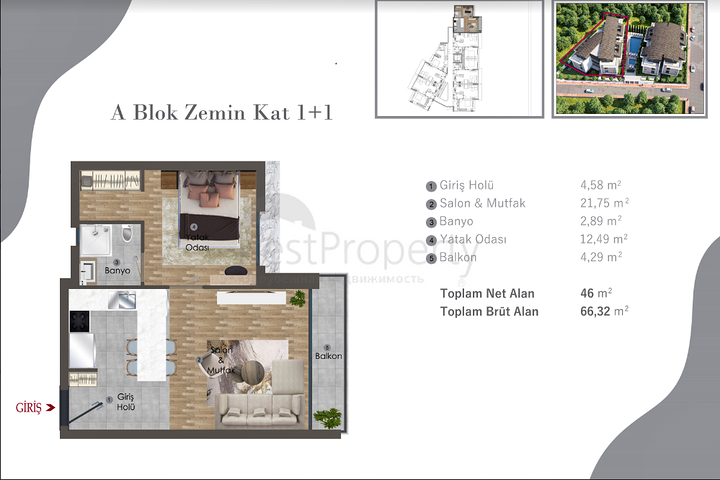 Investitionsprojekt in Altyntaş - Antalya