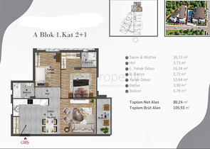 Investitionsprojekt in Altyntaş - Antalya