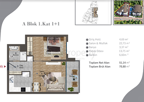 Investitionsprojekt in Altyntaş - Antalya