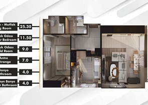 Investitionsprojekt in Altyntaş - Antalya 