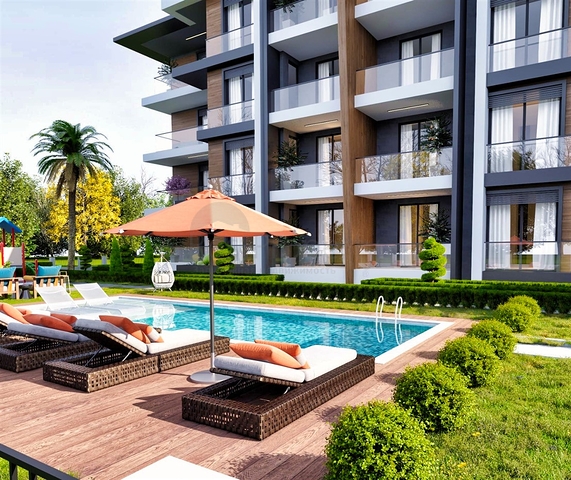 2+1 Wohnung im Stadtteil Altyntasch - Antalya 