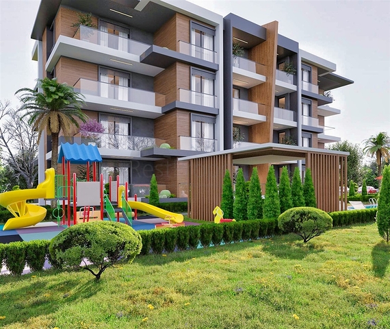 2+1 Wohnung im Stadtteil Altyntasch - Antalya 