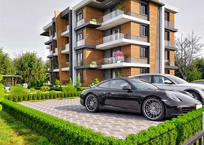 2+1 Wohnung im Stadtteil Altyntasch - Antalya 