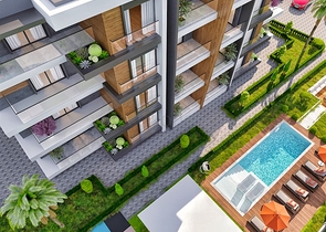 2+1 Wohnung im Stadtteil Altyntasch - Antalya 