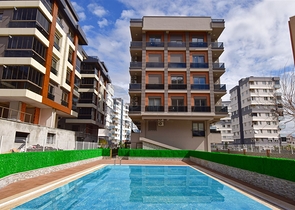 Apartments mit 1+1 Grundriss im Wohnbezirk Sarysu - Antalya