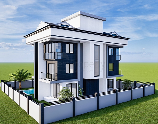 1+1 und 3+1 Duplex-Apartments in Kemer - Antalya 