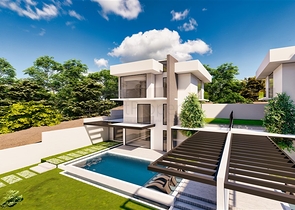 4+1-Villa in Kemer - Antalya 