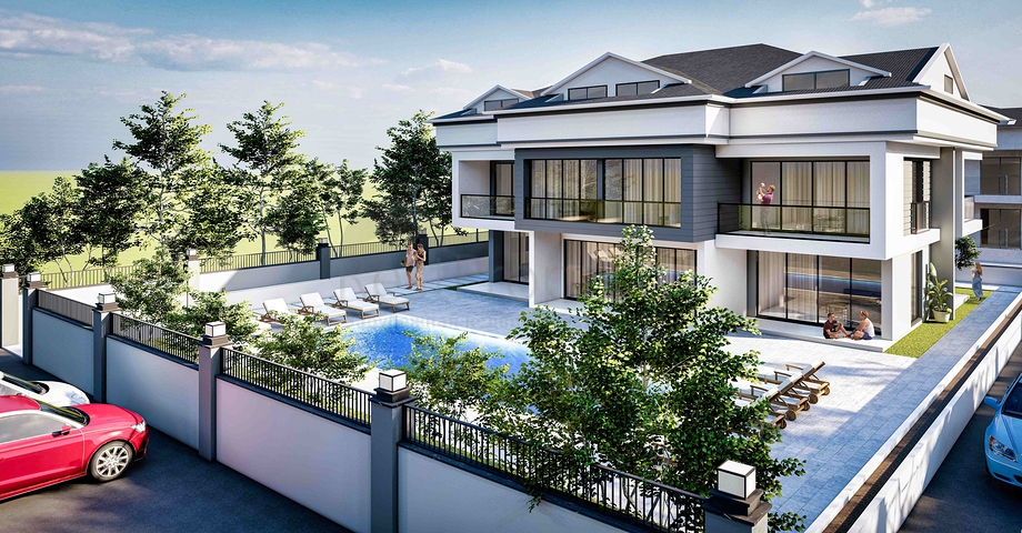 3+1 Duplex-Wohnung in Kemer - Antalya  3+1 Duplex-Wohnung in Kemer - Antalya