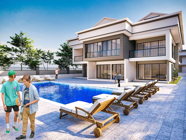 3+1 Duplex-Wohnung in Kemer - Antalya  3+1 Duplex-Wohnung in Kemer - Antalya