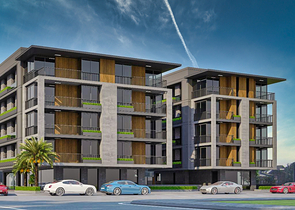 Apartments mit 1+1 Grundriss im Zentrum von Antalya 