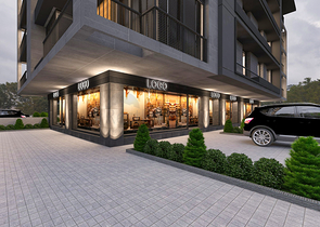 Apartments mit 1+1 Grundriss im Zentrum von Antalya 