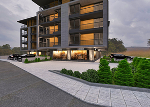 Apartments mit 1+1 Grundriss im Zentrum von Antalya 