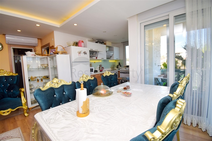 3+1 Wohnung in der Wohngegend Güzeloba - Antalya 