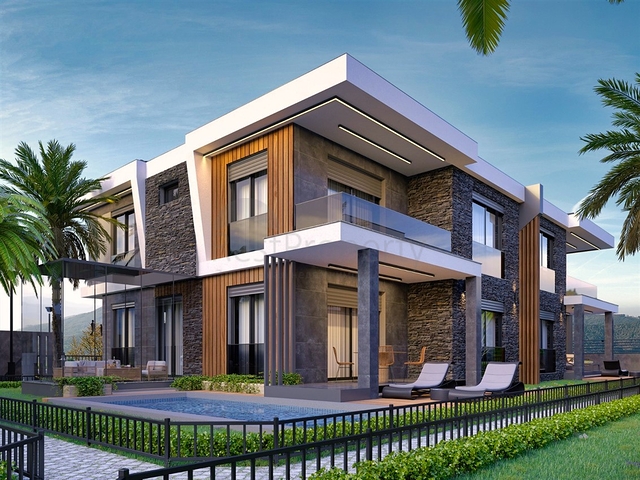 4+1-Villa in der Region Doshemealty - Antalya 