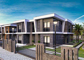 4+1-Villa in der Region Doshemealty - Antalya 