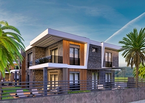 4+1-Villa in der Region Doshemealty - Antalya 