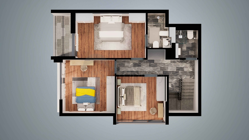 3+1, 4+2 Villa in Altyntas - Antalya 