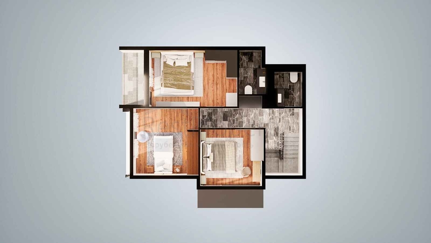 3+1, 4+2 Villa in Altyntas - Antalya 