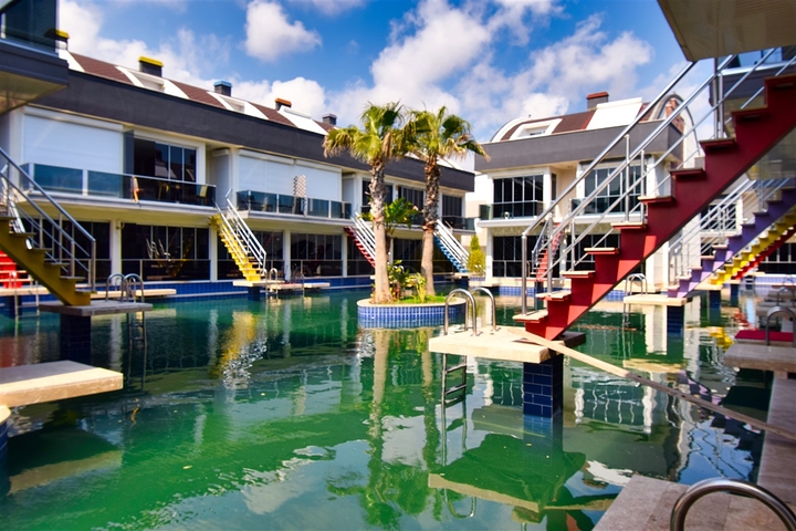 Wohnung 2+1 Duplex in der Wohngegend Güzeloba - Antalya